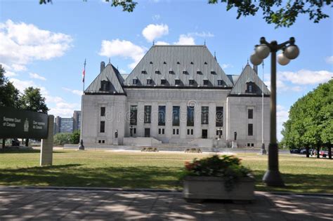 Supreme Court Of Canada In Ottawa Stock Image Image Of Highest