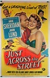 "JUST ACROSS THE STREET" MOVIE POSTER - "JUST ACROSS THE STREET" MOVIE ...