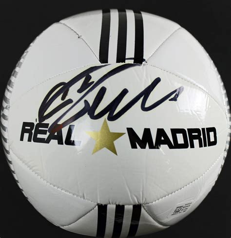 Lot Detail Cristiano Ronaldo Signed Adidas Real Madrid Soccer Ball