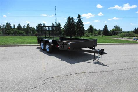 TANDEM AXLE STEEL SIDE UT 7K Canada Trailers