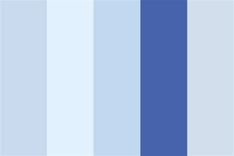 Web Light Blue Color Palette
