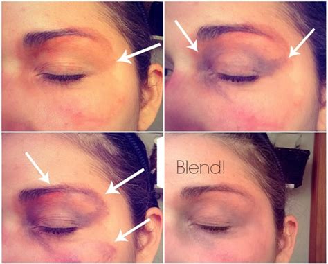 How to use up eyeshadow quickly. How to Bruise Yourself fast with Black Eye Makeup