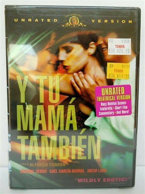 New Sealed Y TU MAMA TAMBIEN DVD UNRATED THEATRICAL VERSION EBay