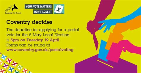 Coventry City Council On Twitter If Youd Like To Use A Postal Vote