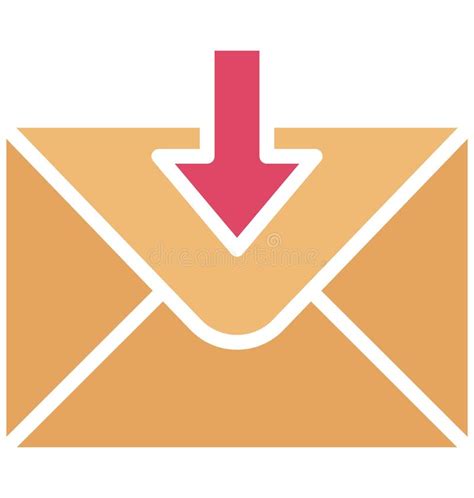 Inbox Isolated Vector Icon Which Can Easily Modify Or Edit Stock Vector