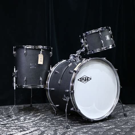 Asba 201214 Simone Series Drum Set Video Black Snare Available