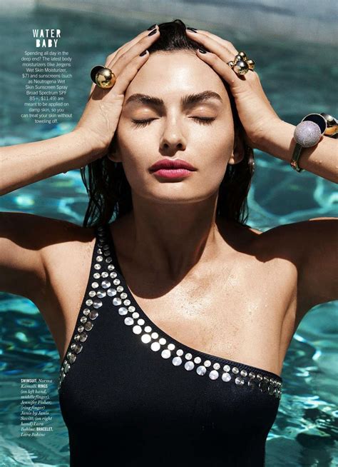 Wet Hot American Summer Alyssa Miller For Cosmopolitan Us August 2015