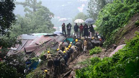 Landslides Disrupt Traffic On All Major Highways In Himachal Pradesh