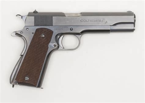 Colt Government Model 1911 A1 Semi Auto Pistol 45 Cal 5 Barrel