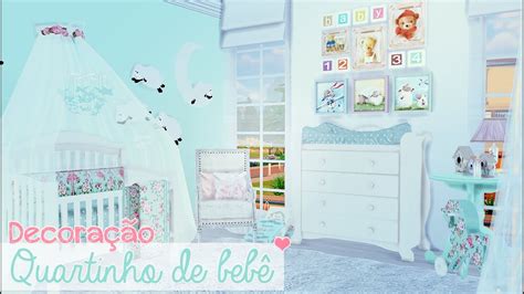 Decoração Quarto De Bebê The Sims 4 Projeto Decore Com A Nat 8 Youtube