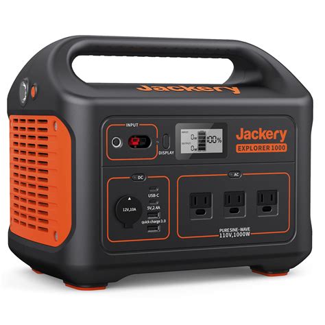 Buy Jackeryexplorer 1000 Portable Power Station 1002wh Capacity With