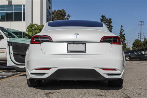 Ascension Rear Bumper And Diffuser System For Tesla Model 3 Unplugged