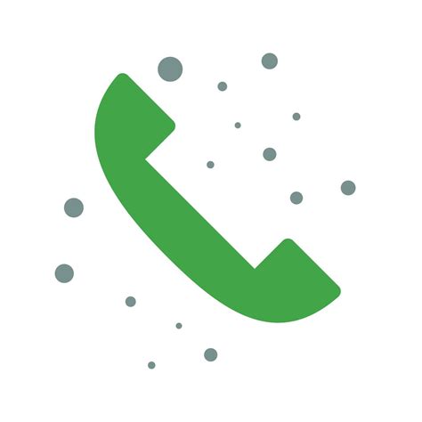 Stylish Green Phone Icon Vector 5043115 Vector Art At Vecteezy