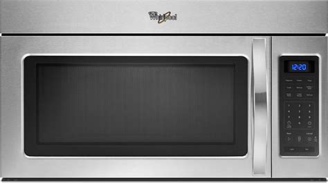 Whirlpool WMH31017AS Over The Range Microwave Oven With 1 7 Cu Ft