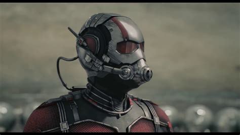 Ant Man Tries On His Suit For The First Time Bathroom Scene Ant Man