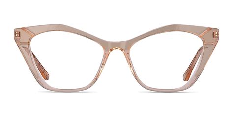 Tiffany Cat Eye Light Orange Glasses For Women Eyebuydirect Canada