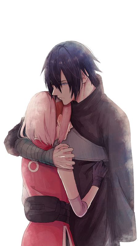 Hugging Naruto And Sasuke Ship Cool Wallpaper