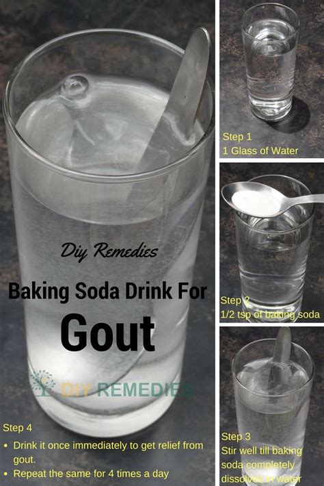 Baking Soda Drink For Gout