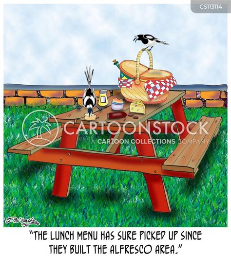 Picnic Tables Cartoons And Comics Funny Pictures From Cartoonstock