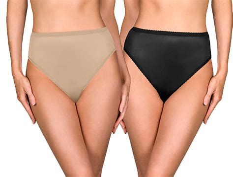 High Cut Panties Comfy French Cut Nylon Panties With A High Leg