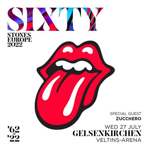 Gelsenkirchen Germany 27 July 2022 The Rolling Stones Sixty Tour Live