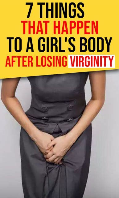 7 Things That Happen To A Girl S Body After Losing Virginity Wellness Magazine