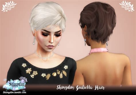 Shimydim Sims S4 Shimydim Giulietta Hair Naturals Unnaturals