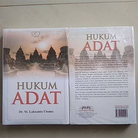Jual Buku Hukum Adat By Laksanto Utomo Shopee Indonesia