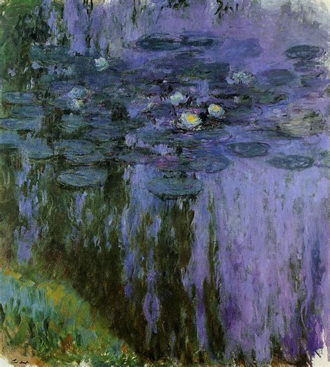 Water Lilies 1916 1919 Claude Monet