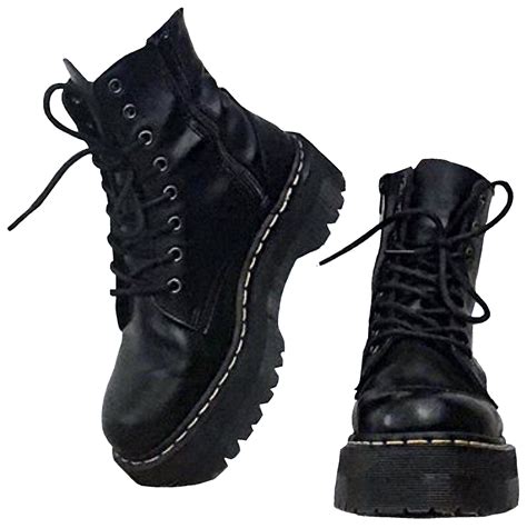 Áedpng Theymakemoodboards Instagram Black Combat Boots Áedpng