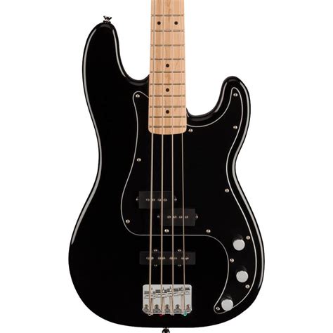 Squier Affinity Series Precision Bass Pj Pack Maple Black Rumble 15