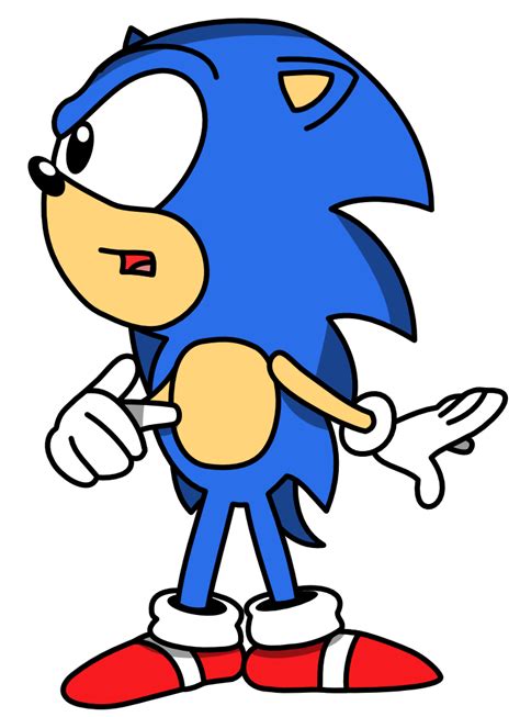 Classic Sonic Pose 02 By Mighty355 On Deviantart