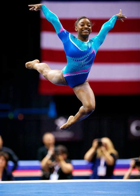 Olympic team, she was shouldering her country's gold medal. Main:Simone Biles - Gymnastics Wiki