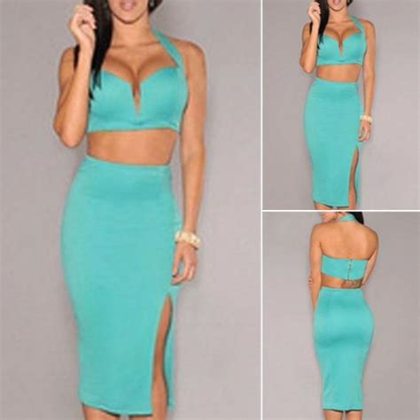 Fashion Women Summer Bandage Bodycon Evening Sexy Party Cocktail Mini