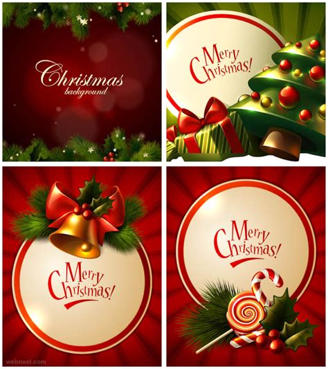 35 Beautiful Christmas Greeting Card Designs And Graphic Resources