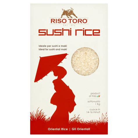 Riso Toro Sushi Rice 1kg British Online British Essentials