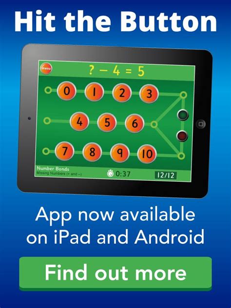 Hit The Button Maths App Now Available On Ipad And Android Math Hit