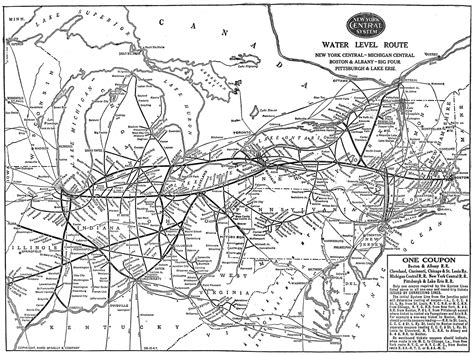 The New York Central System New York Central Railroad New York