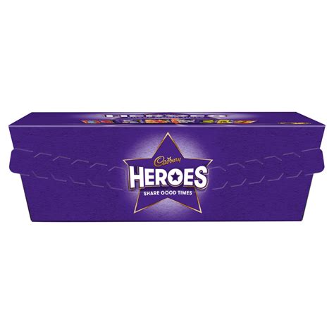 cadbury heroes chocolate tub 76g chocolate boxes and ts iceland foods