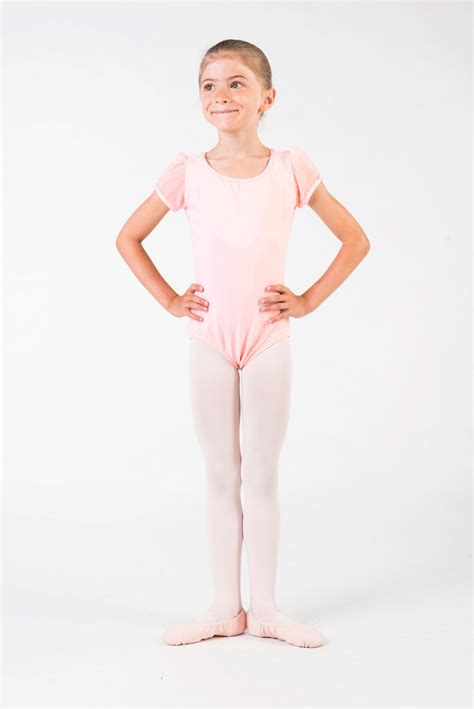 Leotard Child Short Sleeves 11311c Pink Mademoiselle Danse