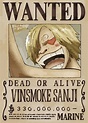 Sanji Wanted Wallpapers - Wallpaper Cave