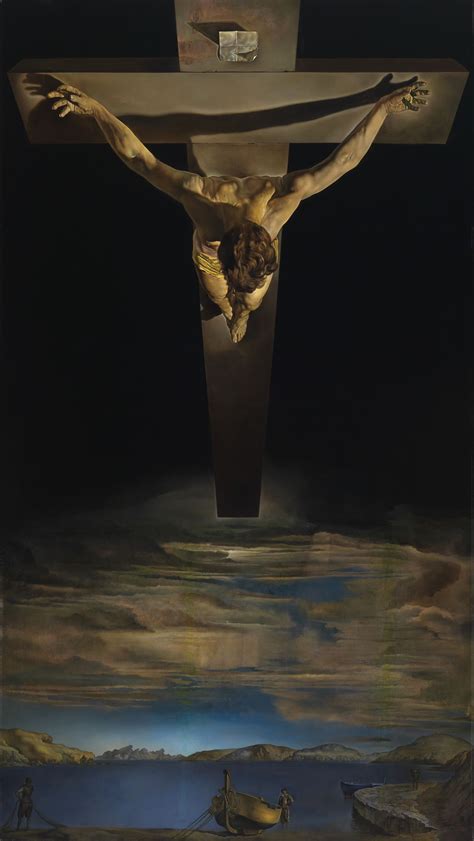Salvador Dalí Christ Of St John Of The Cross C 1951 Kelvingrove