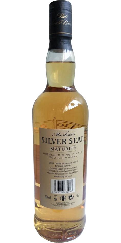 Silver Seal Maturity Mh Ratings And Reviews Whiskybase