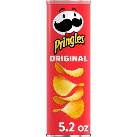 Pringles Potato Crisps Chips Original Snacks On The Go 52 Oz