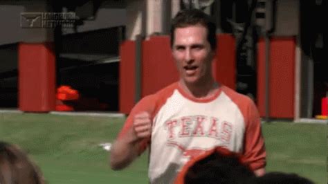 Posts that i see several likes/reblogs will receive updates. Matthew Mcconaughey GIF - Texas PoundChest - Discover ...