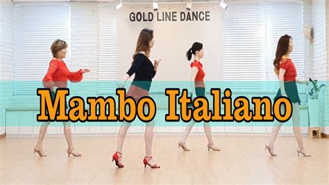 Mambo Italiano Line Dance 16c 4w Beginner Susan Prats 2018 Youtube