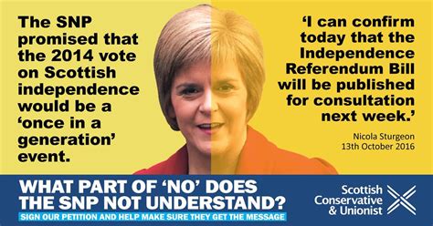 What Part Of No Does The Snp Not Understand