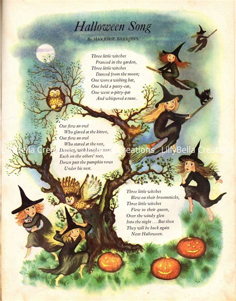 écouter The Witch's Song It's Creepy Creepy Halloween - This item is unavailable | Vintage halloween cards, Halloween songs