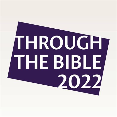 Through The Bible 2022