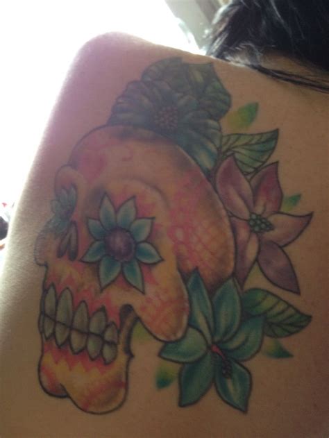 Sugar skull tattoo designs can range from traditional tattoos that represent deceased loved ones to more creative tattoos that integrate modern concepts with traditional values. Sugar Skull. Cover Up Tattoo | Cover up tattoo, Up tattoos, Tattoos